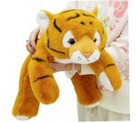 Gcroet Animale di Peluche Tigre, Peluche Tigre Realistico da 12 Pollici con Pellicce Super morbide, soffice Animale di per l'arredamento della Camera da Letto e bomboniere per Bambini.