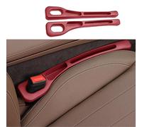 GCSDMJ 1 Set Auto Sedili Riempitivo Spacco per Toyota Yaris 2002-2023 2024 2025, Gioco Laterale Prova di Perdite Magazzinaggio Organizzatore Accessori,Red