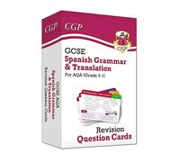 GCSE AQA Spanish: Grammar & Translation Revision Question Cards (For exams in 2025)