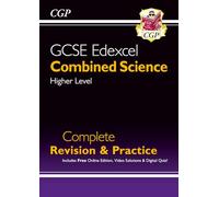 GCSE Combined Science Edexcel Higher Complete Revision & Practice w/ Online Edition,Videos & Quizzes