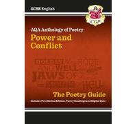 GCSE English AQA Poetry Guide - Power & Conflict Anthology inc. Online Edition, Audio & Quizzes