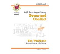 GCSE English Literature AQA Poetry Workbook: Power & Conflict Anthology (includes Answers)
