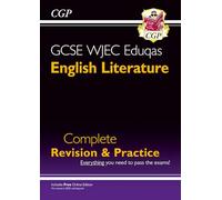 CGP Books GCSE English Literature WJEC Eduqas Complete Rev (Mixed Media Product)