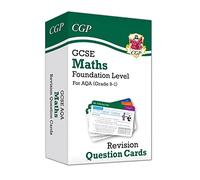 GCSE Maths AQA Revision Question Cards - Foundation