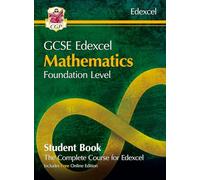 CGP Books GCSE Maths Edexcel Student Book - Foundation (wi (Mixed Media Product)