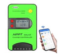 GCSOAR MPPT Regolatore di carica 20 A 12 V 24 V Auto Max PV 75 V modulo Bluetooth integrato regolatore pannello solare 260 W/520 W caricatore per batteria al litio AGM sigillata