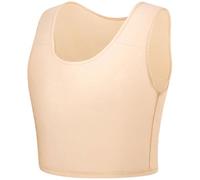 GCTBL Transgender FTM Trans Traspirante Mezzo Binder per Il Seno (K, S)