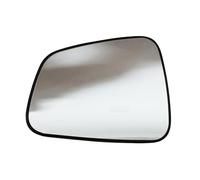 GCTRICL Vetro a Specchio Sostituzione Sostituzione per Opel Mokka X 2013-2018,Specchietto Retrovisore Riscaldabile,Sinistro O Destro con Piastra di Supporto,Left