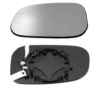 GCTRICL Vetro a Specchio Sostituzione Sostituzione per Volvo C30 S60 C70 2006-2010,Specchietto Retrovisore Riscaldabile,Sinistro O Destro con Piastra di Supporto,Left