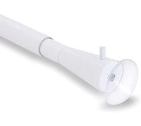 GCurtain Diametro Divisorio Regolabile dell'asta di Tensione della Molla Asta per tende 16-19mm - Bianco/estensibile Lunghezza 56"-98" (143-250 cm)