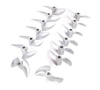 GCYEIDMA elica per Barca Elica for Barca 4 mm 38 mm-45 2 Pale CW CCW di Superficie for da Regata Brushless Speed(1PC 44.0mm Right Hand)