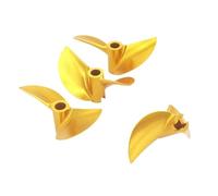 GCYEIDMA elica per Barca Elica for Barca da Corsa 4,76 mm 3/16" P1.6 40-45 in Alluminio for Regata, idrovolante, catamarano(1PC 46.0mm RH)