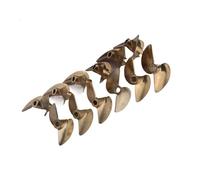 GCYEIDMA elica per Barca Elica Professionale in Rame a 2 Pale con Apertura di 3,18 mm/4,76 mm e Passo 1,9 for Barca RC(OD43.0mm ID4.760mm CCW)