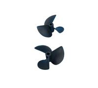 GCYEIDMA elica per Barca Eliche a 3 Pale for Barche con Albero da mm/4,8 mm. Pagaie in plastica a for(D52 Positive Reverse)