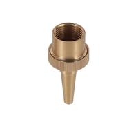 GCYEIDMA Ugello per Fontana in Ottone Irrigatore for Fontana Dritto multidirezionale in Ottone Regolabile con Filettatura Interna da 1/2" a 3/4" e 1" for laghetto Giardino, Decorativa(Color 1)