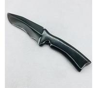 GCZQYAM Coltello per Ossidiana, pugnale in Cristallo di Quarzo energetico Intagliato a Mano in Pietra Grezza Naturale per Il Regalo di guarigione Reiki