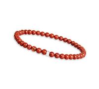 GD GOOD.designs Bracciale di perle per donna con pietre naturali autentiche e perla in argento 925 - Bracciale di pietre preziose I Bracciale con perle di pietra naturale da 4 mm