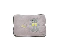 GD LOVES YOUR HOME Borsa Acqua Calda Elettrica in Peluche, 500W, Scaldino Elettrico Portatile per Mani e Piedi, Vari Colori (Beige)