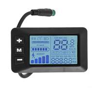 GD01 Display LCD Impermeabile 5 Pin Bicicletta Elettrica Display Panel Display 24V 36V 48V Compatibile con JN Controller Velocità in Tempo Reale Rilevamento Distanza Velocità Monitoraggio Intelligente