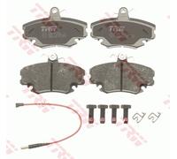GDB1465 TRW Kit pastiglie freno, Freno a disco per DACIA,RENAULT
