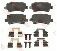 GDB1685 TRW Kit pastiglie freno, Freno a disco per FORD,LAND ROVER,LAND ROVER (C