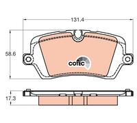 GDB2029 TRW Kit pastiglie freno, Freno a disco per LAND ROVER