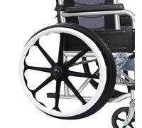 GDBTDL Coperture scorrevoli per sedia a rotelle, 1 paio di tappi in silicone con assorbimento degli urti, antiscivolo e resistente all'usura per alleviare il dolore, manico semplice e protezione per