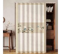 GDBTDL Tenda antipolvere per armadio, tenda autoadesiva antipolvere per armadi e librerie, senza bisogno di attrezzi, facile da installare, tessuto per armadi, scarpiere, protezione della privacy