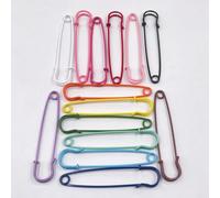 GDBZS 30 Spille da Balia di Colore Grande da 40-75 mm, Fibbie in Ferro verniciate a spruzzo ecologiche, utilizzate per Pendenti di Abbigliamento, Accessori di Gioielli Fai da Te