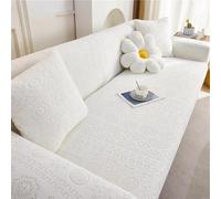 GDDUOYUE Copridivano su Misura-Copridivano AntiGraffio-Copridivano Elasticizzato, Personalizzerò Un Copridivano Che Si Adatti Meglio in Base alle Dimensioni Che Carichi,Jade White 2,3 Seater