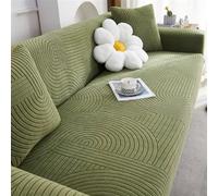 GDDUOYUE Copridivano su Misura-Copridivano AntiGraffio-Copridivano Elasticizzato, Personalizzerò Un Copridivano Che Si Adatti Meglio in Base alle Dimensioni Che Carichi,Matcha Green 1,2 Seater