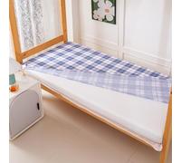 GDDUOYUE Coprimaterasso Futon Giapponese 100% Cotone - 360° con Doppia Cerniera, Antiscivolo per Materasso da Pavimento (3-8 cm Spessore),l,35×75in