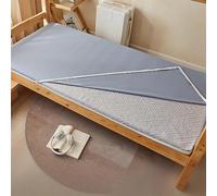 GDDUOYUE Coprimaterasso Futon Giapponese 100% Cotone - 360° con Doppia Cerniera, Antiscivolo per Materasso da Pavimento (3-8 cm Spessore),h,35×79in