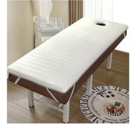 GDDUOYUE Materasso Pieghevole per Lettino da Massaggio in Memory Foam - Topper Morbido, Traspirante e Antiscivolo per Spa ed Estetista,Style 2,185×70cm