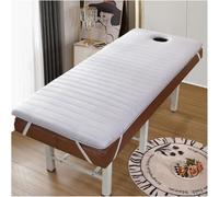 GDDUOYUE Materasso Pieghevole per Lettino da Massaggio in Memory Foam - Topper Morbido, Traspirante e Antiscivolo per Spa ed Estetista,Style 1,180×60cm
