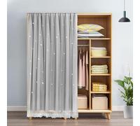 GDDUOYUE Tenda per Porta con Privacy, Tenda Separe per Interni Oscurante, Copertura Temporanea Termica per Corridoio, Camera da Letto e Armadio Aperto,C,W59in(150cm)/H67in(170cm)