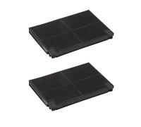 GDE - Set di 2 filtri a carbone GDE compatibili EFF70 sostituisce 1120157242