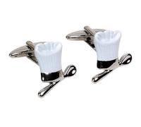GDesign Premium Quality and Durable Chefs Hat Button Cufflinks Stylish Cufflinks