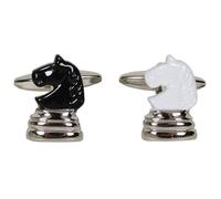 GDesign Premium Quality and Durable Chess Knight Design Button Cufflinks