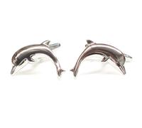 GDesign Premium Quality and Durable Dolphin Stylish Design Button Cufflinks