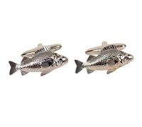 GDesign Premium Quality and Durable Fish Stylish Design Button Cufflinks
