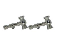 GDesign Premium Quality and Durable Gravel Hammer Design Button Cufflinks