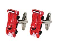 GDesign Premium Quality and Durable Le Mans Race Car Button Cufflinks (Red)