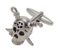 GDesign Stylish Skull Button Cufflinks Premium Quality and Durable Cufflinks