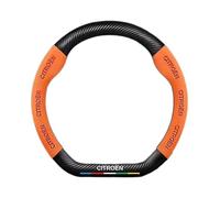 GDFEH Coprivolante Auto per Citroen AMI Electric 2020-2023, Copertura di Volante Coprivolanti per Auto Pelle Copri Volante Traspirante E Antiscivolo Interni Accessori,B-D