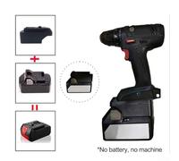 Gdfnmogo 1 adattatore per batteria Hikoki da 18 V a 20 V BL1830 conversione, compatibile con utensili Bosch, accessorio per utensili in plastica nera (senza batteria) (D)