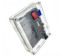 Gdfnmogo 10MHz Digital Frequenza Contatore Kit FAI DA TE AVR Meter con Caso Cavo USB Manuale Elettronica Assemblaggio Progetto per la Misura di Test del Segnale