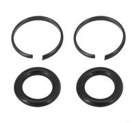 Gdfnmogo 2 set O per anello di fissaggio per anelli compatibile con presa da 1/2 mm, perfetto per artigiani e per chiavi IR (1/2)
