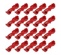 Gdfnmogo 20 connettori a morsettiera per robot tosaerba, per clip in filo di rame stagnato per cavo di confine alla stazione di ricarica, installazione rapida 22-18AWG sicuro