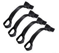 Gdfnmogo 4 cinghie in nylon per il trasporto di bici da montagna e bici da strada, cintura di assistenza al sollevamento con attrito migliorato, compatibile con biciclette Fra